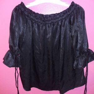 Black off the shoulder